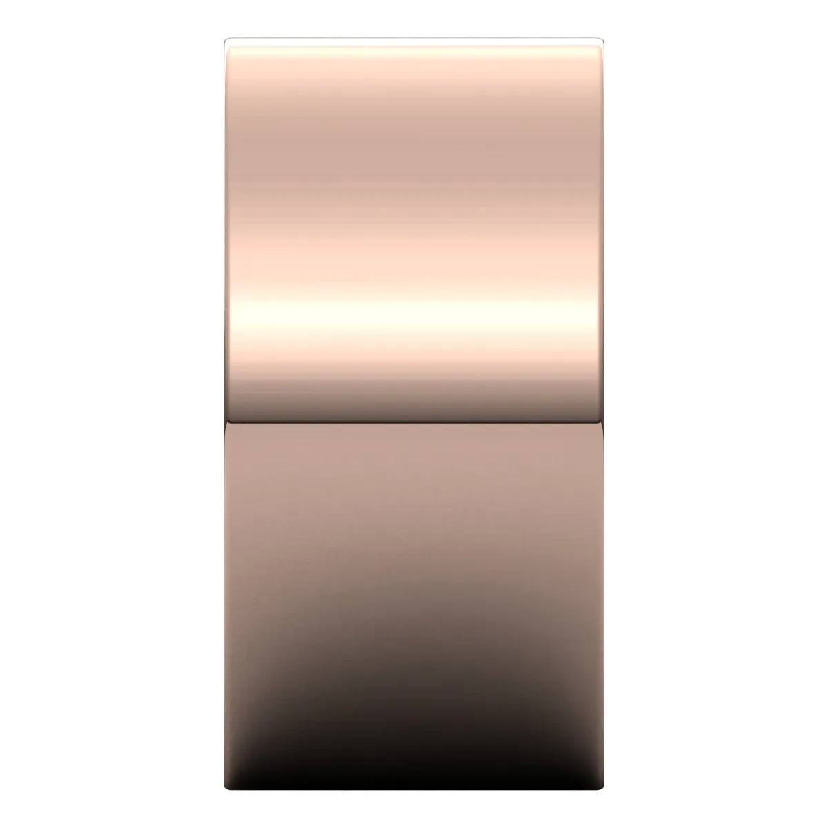 10K Rose Gold 10 mm flat Wedding Band