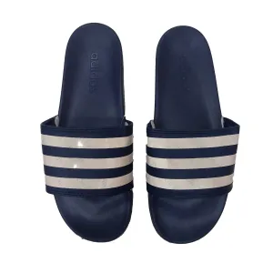 AD Adlite Slides Three Stripes - Blue/White (Women)