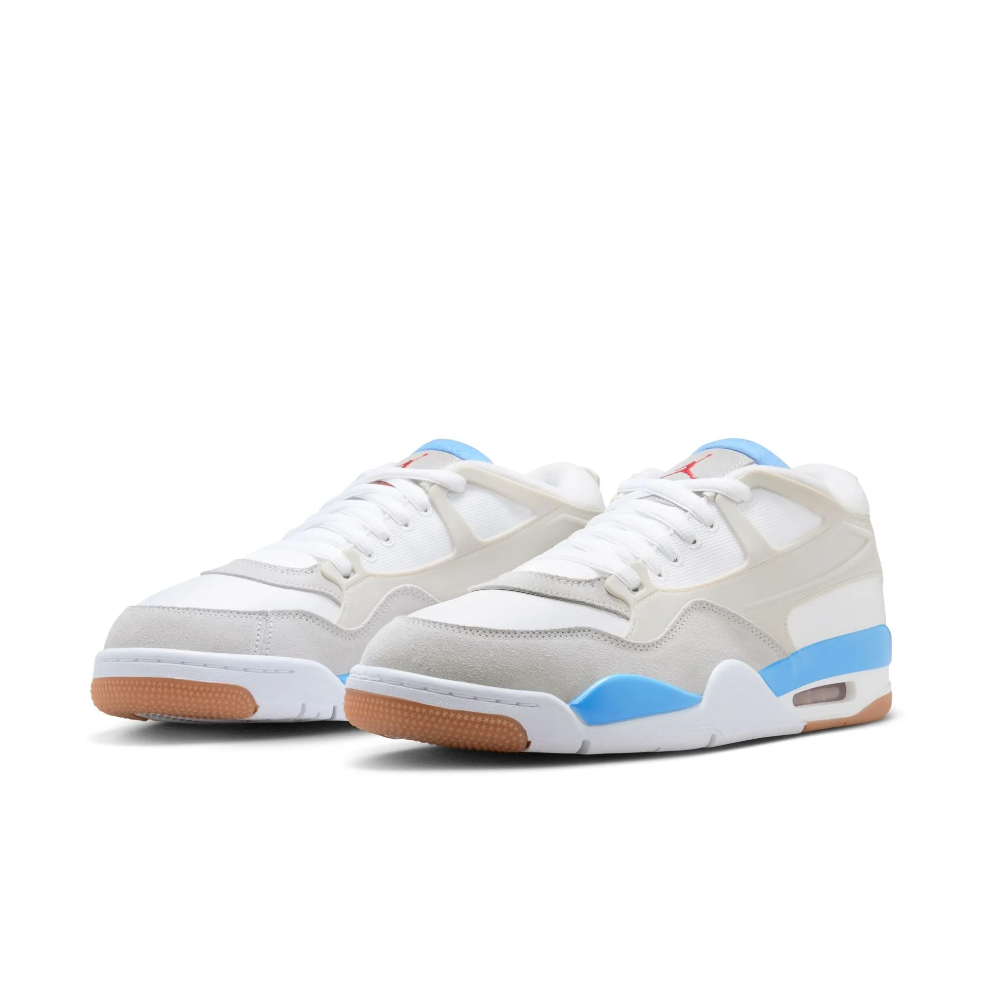 AIR JORDAN 4 RM FQ7939-104 "WHITE LEGEND BLUE" - WHITE/NUTREAL GREY