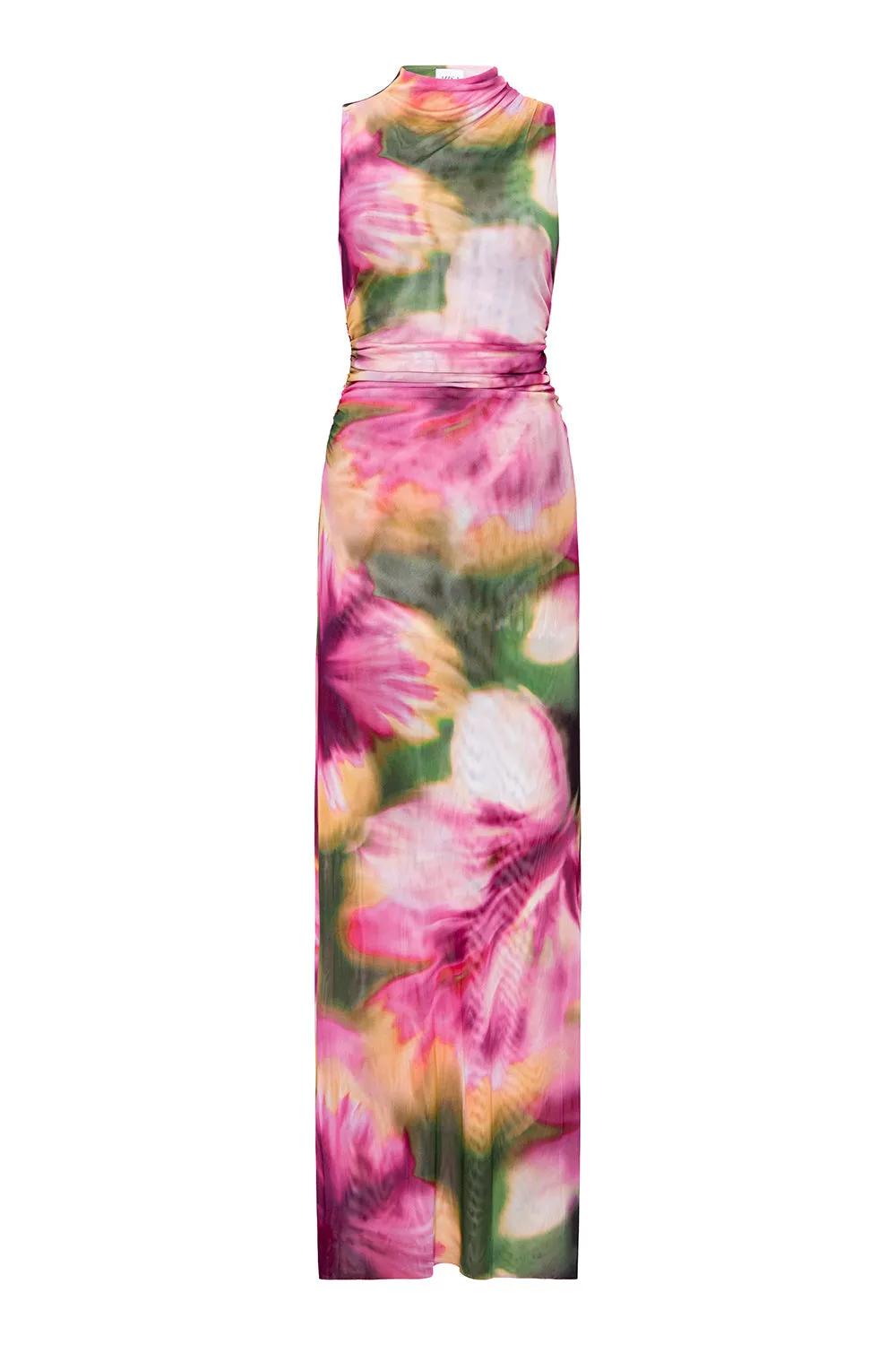 Athena Dress in Blurred Hibiscus by Misa