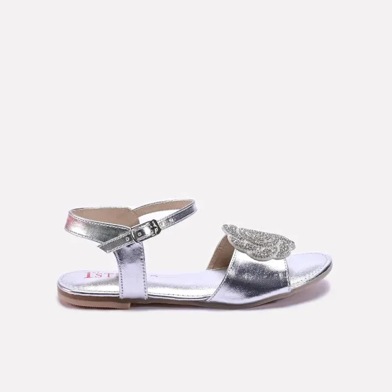 Baby Girls Silver Sandals 0720769