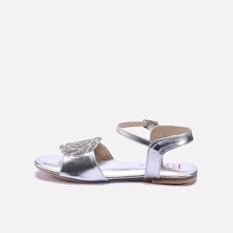 Baby Girls Silver Sandals 0720769