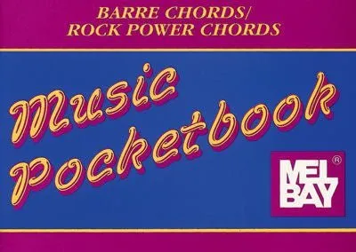 Barre Chords - Rock Power Chords Music Pocketbook