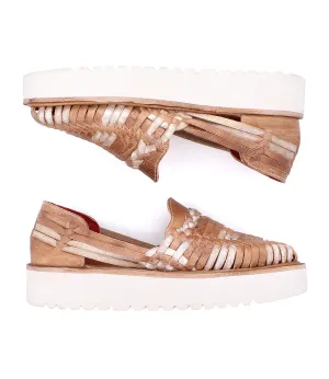 Bed Stu- Lizzie Tan Rustic Nectar Lux Slides