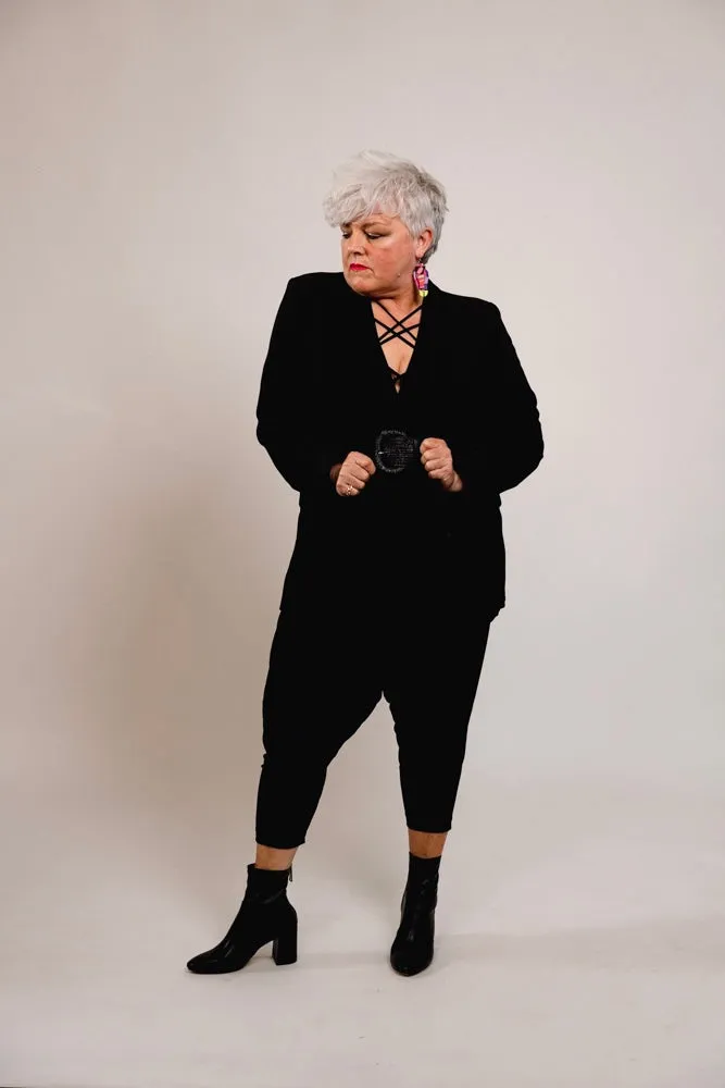 Biddell Playsuit - Classic Black