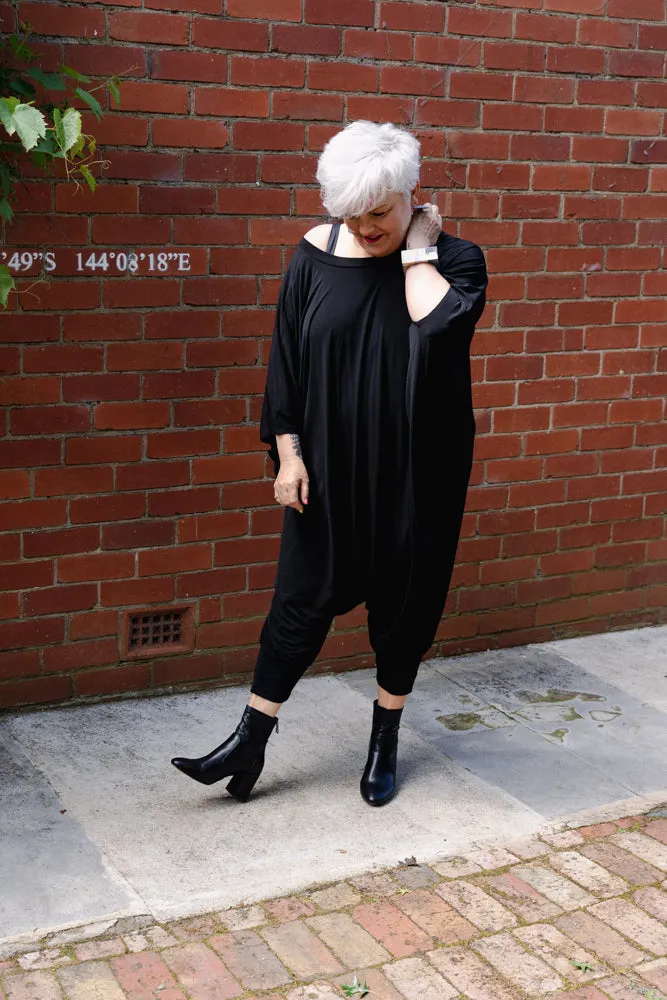 Biddell Playsuit - Classic Black