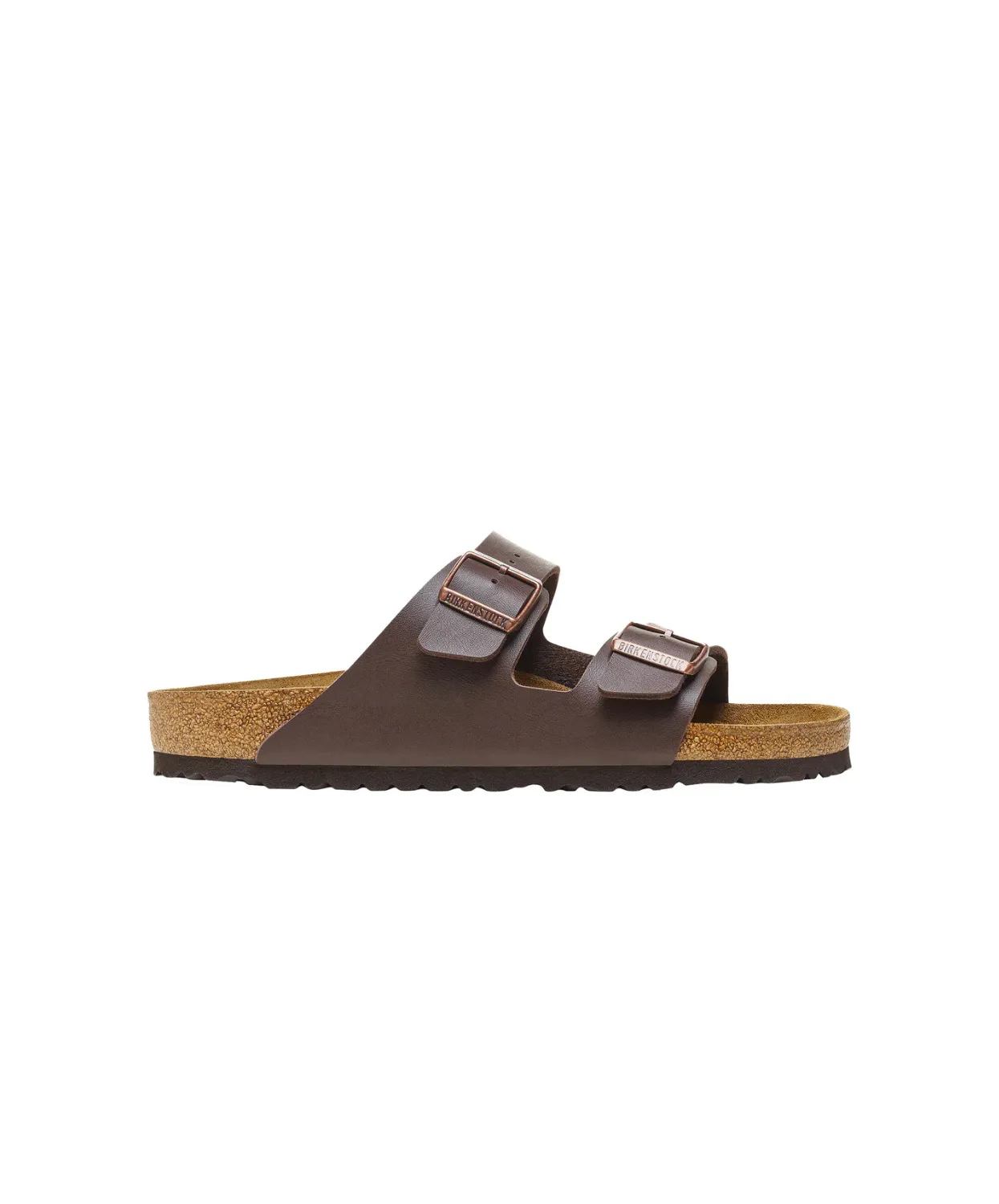 Birkenstock Arizona Birko-Flor Dark Brown Soft Footbed Sandals