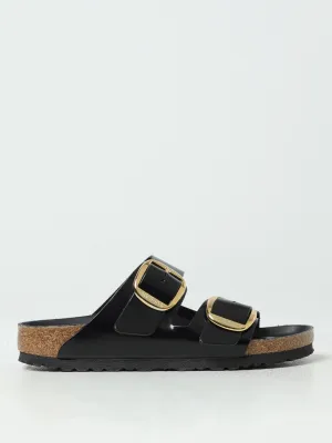 Birkenstock Flat Sandals Woman Black