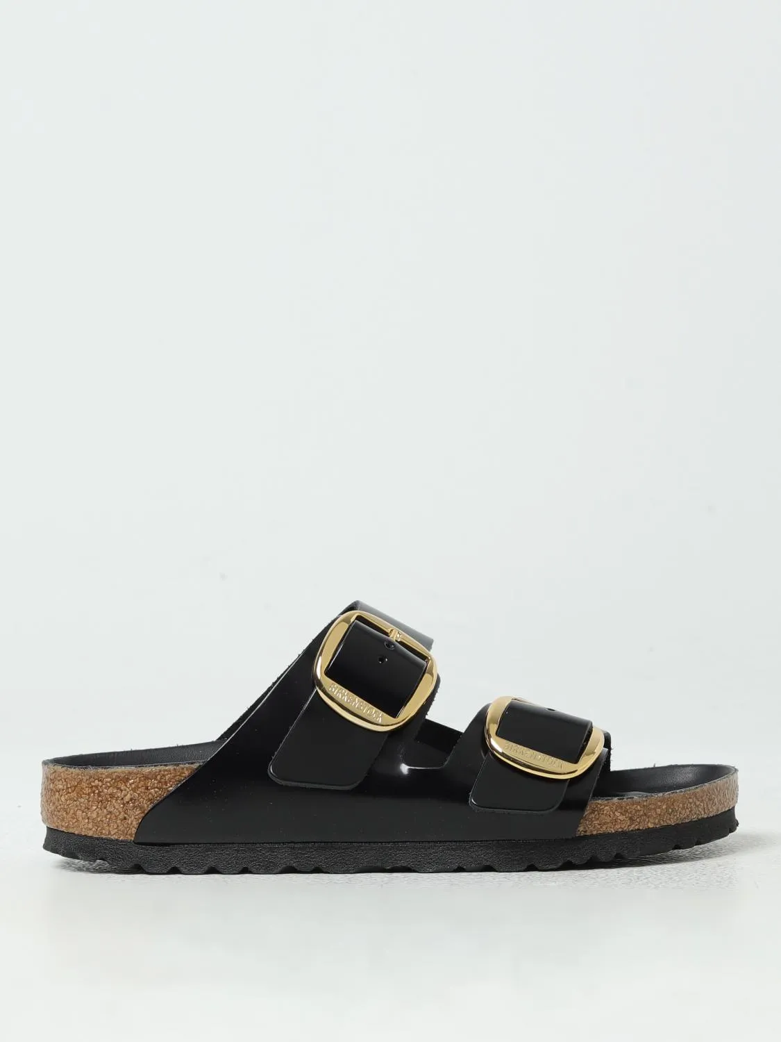 Birkenstock Flat Sandals Woman Black