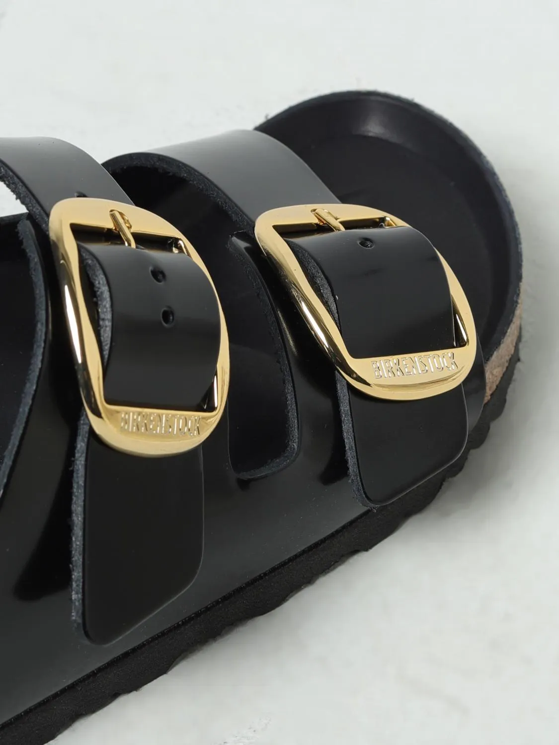 Birkenstock Flat Sandals Woman Black