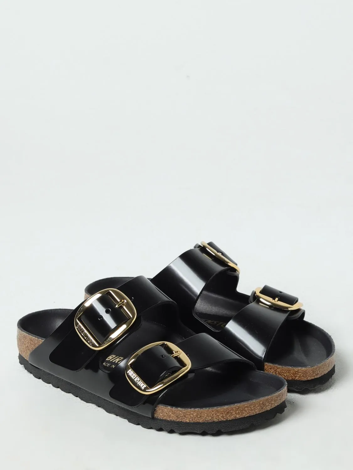 Birkenstock Flat Sandals Woman Black