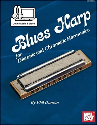 Blues Harp for Diatonic and Chromatic Harmonica (Book   Online Audio/Video)