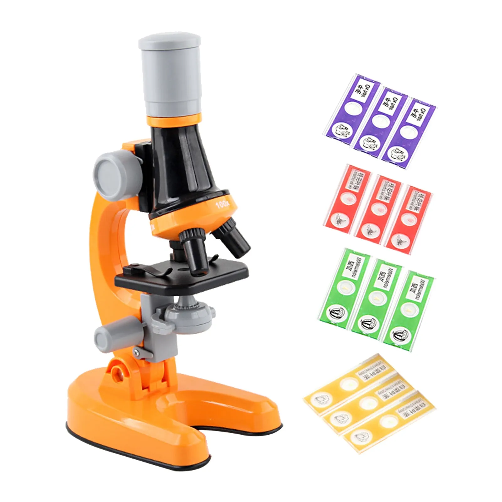 Children Optical Microscope with LED Light