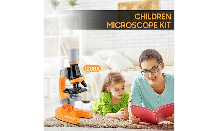 Children Optical Microscope with LED Light