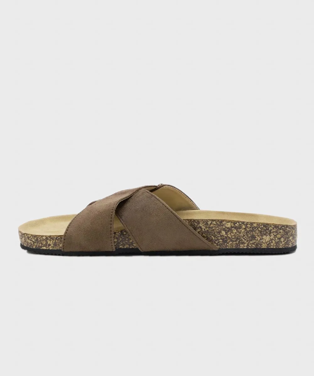 Comfort Slides with Buckle Detail