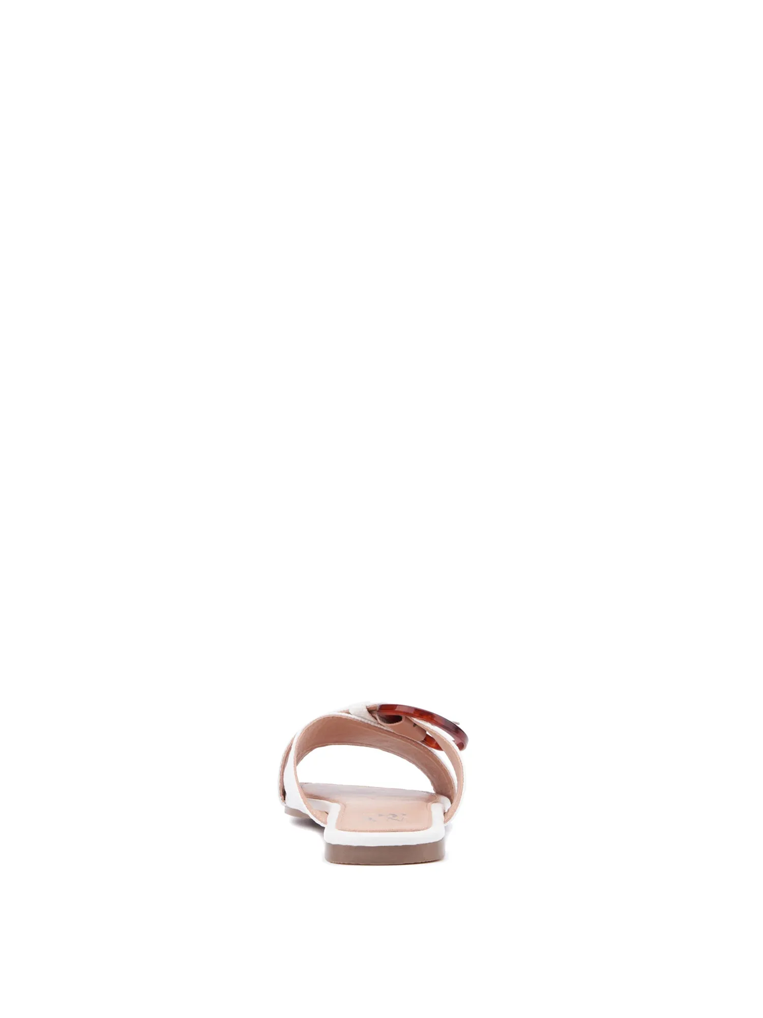 Criss-Cross Buckle Flat Sandal