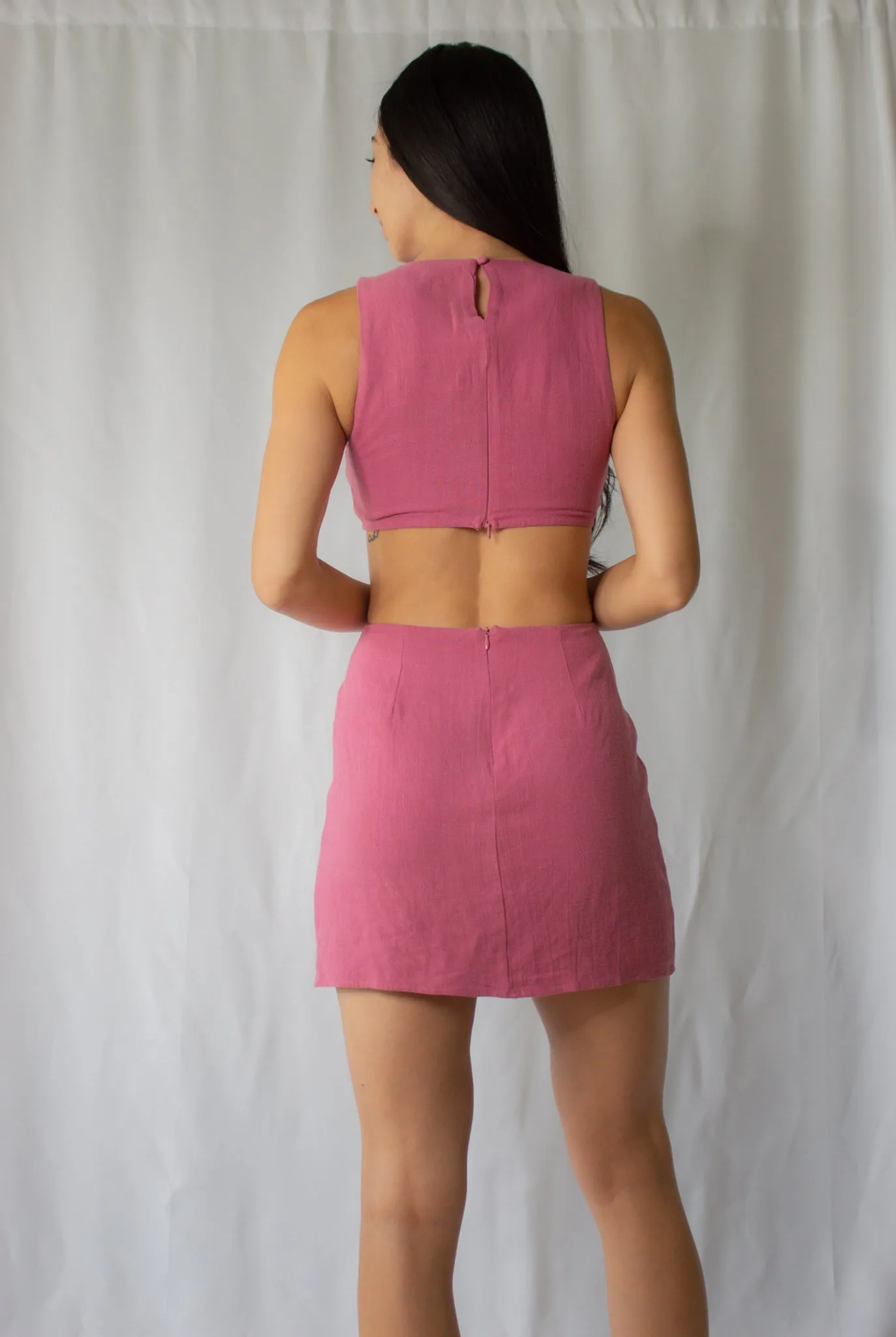 Cut Above the Rest Mini Dress-FINAL SALE