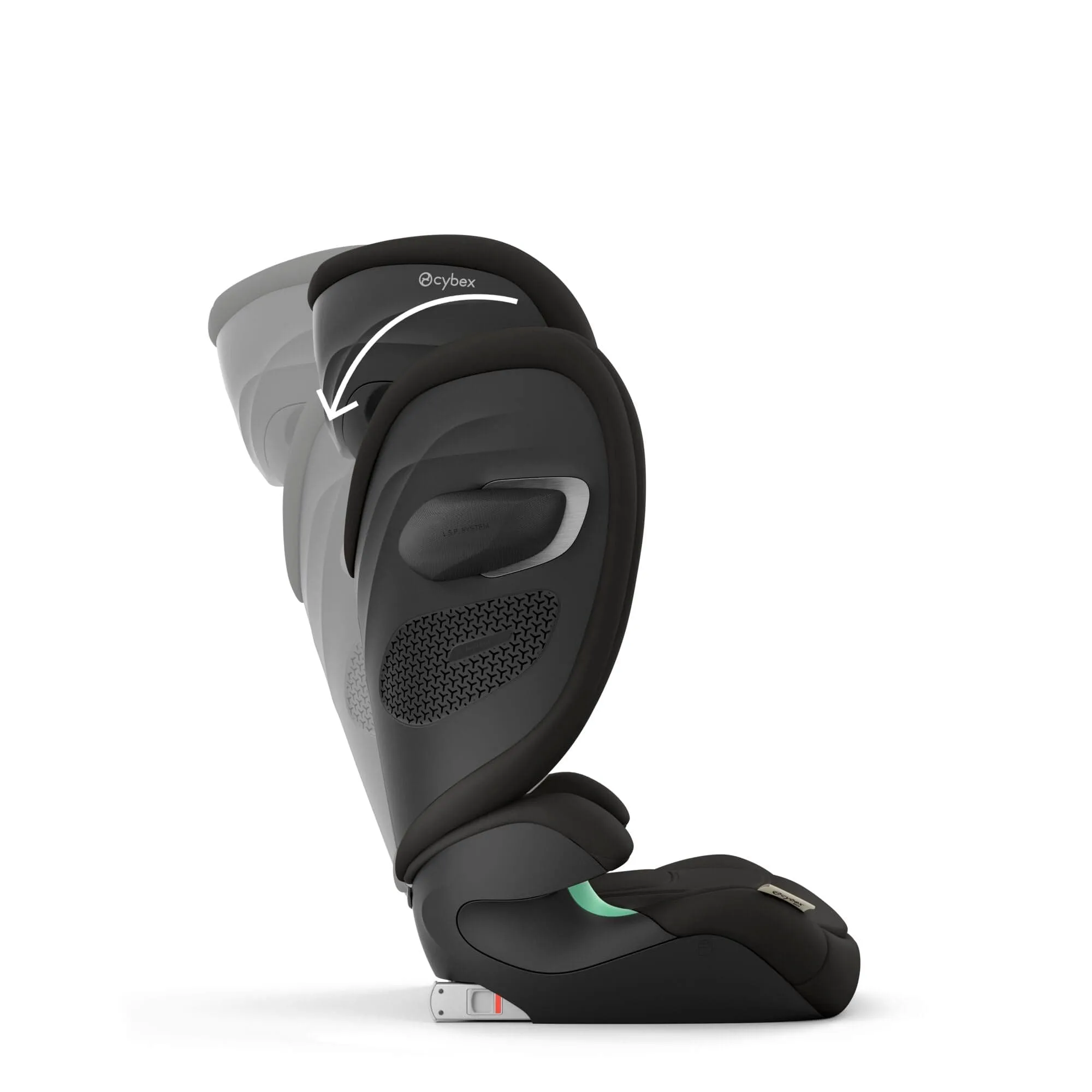 Cybex Solution G2 i-Fix Highback Booster in Magic Black