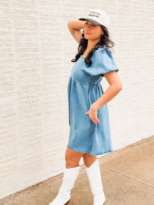 Dark Denim Dress