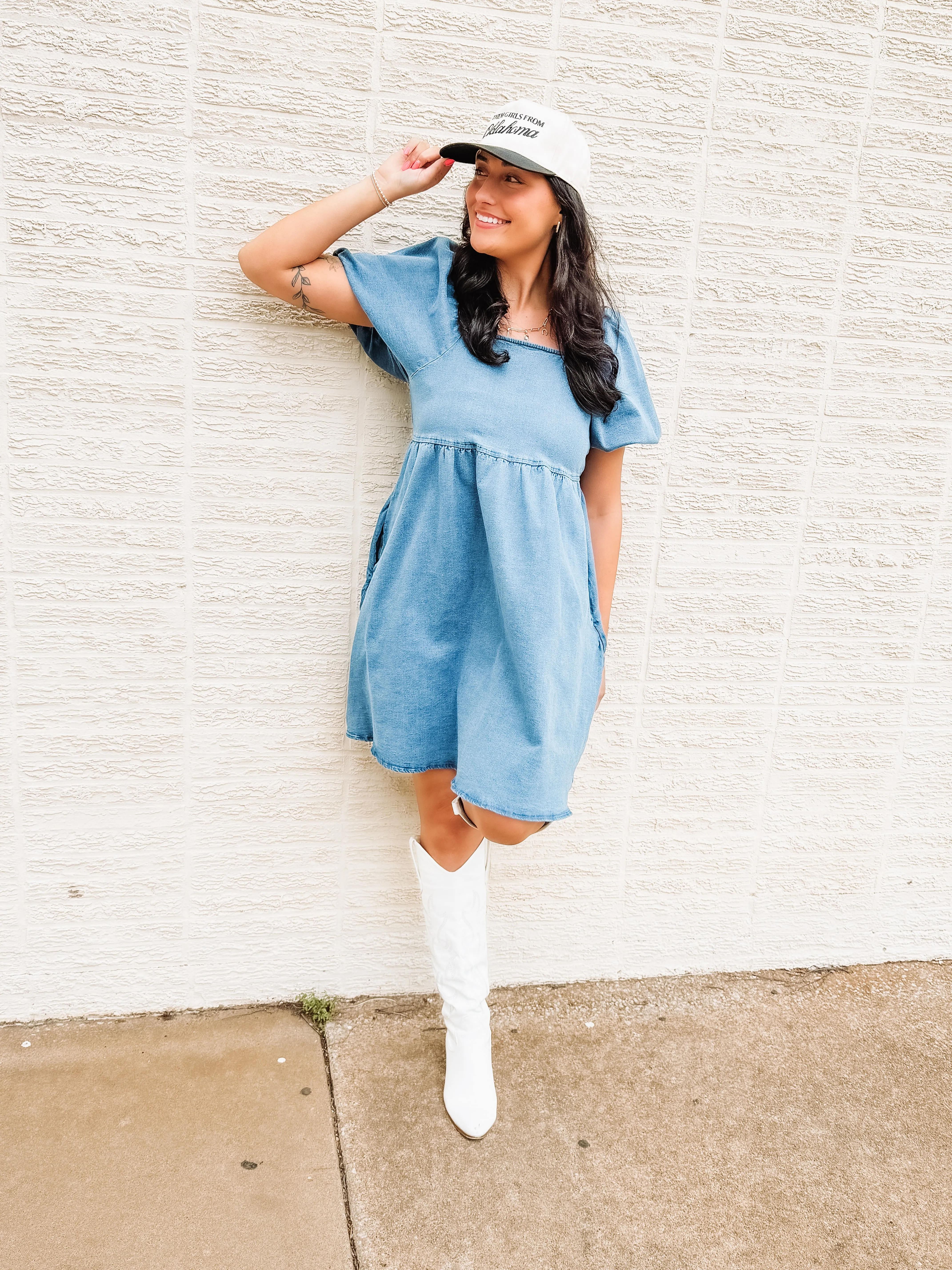 Dark Denim Dress
