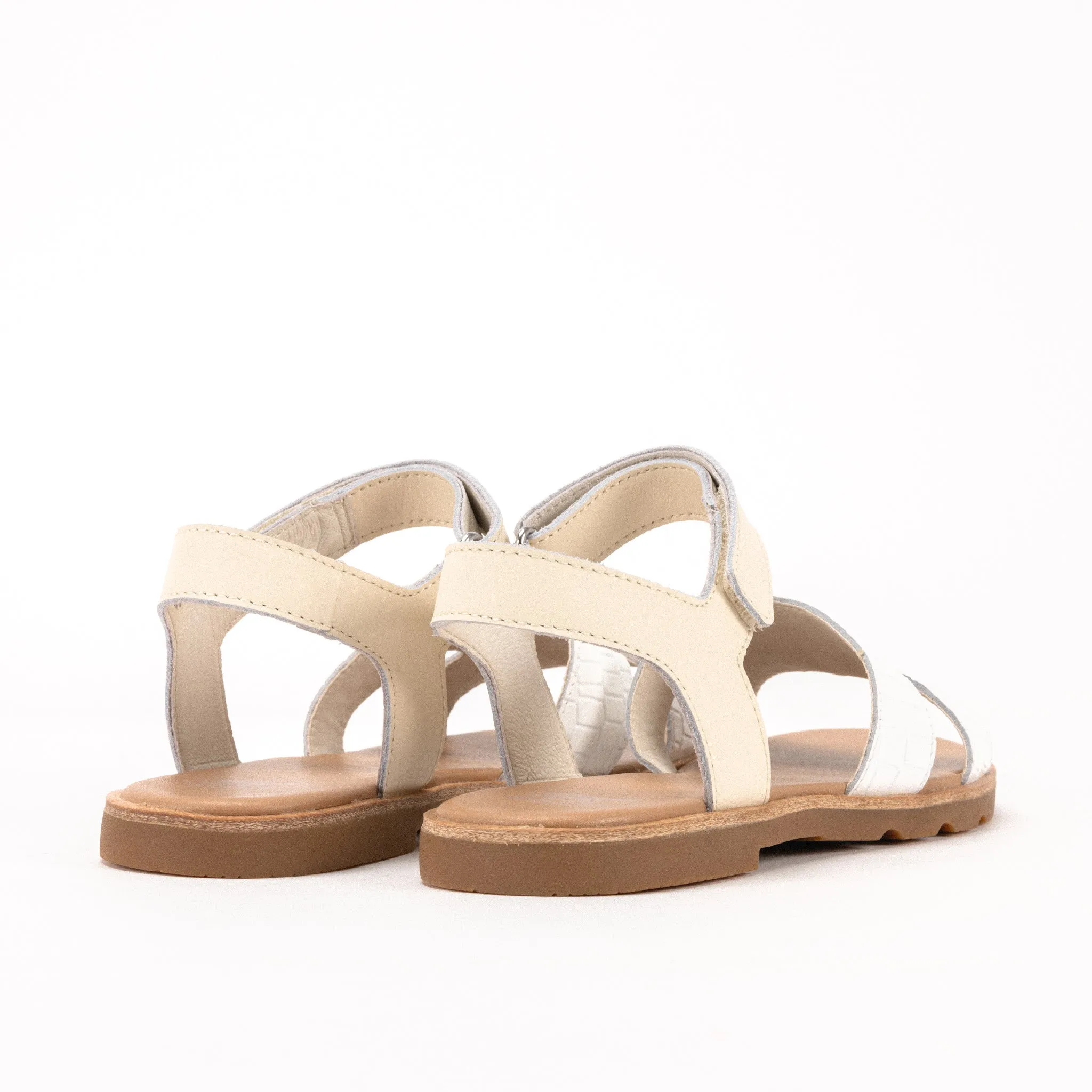 ELLA III ANKLE - CHALK - LEATHER