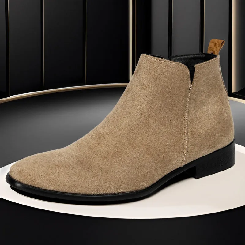Fashion European And American Style Men's Short Boots