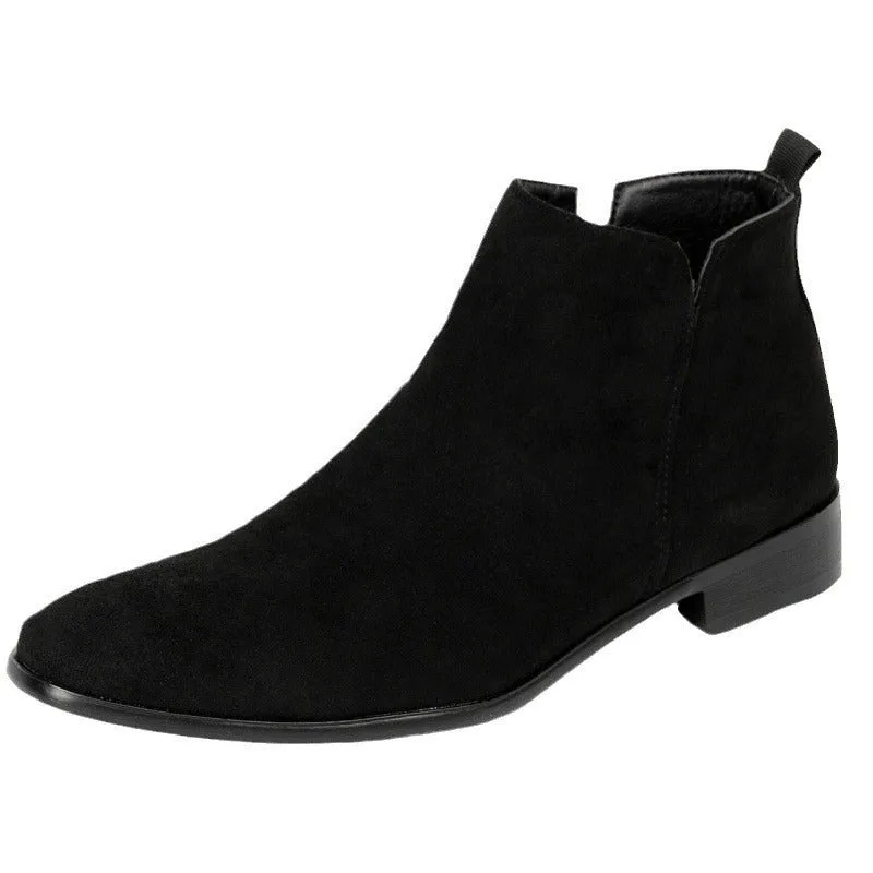 Fashion European And American Style Men's Short Boots