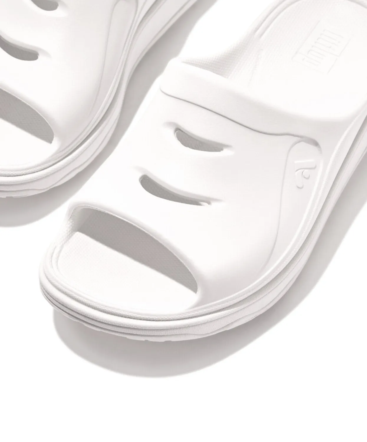 Fitflop Relief Recovery Slides White