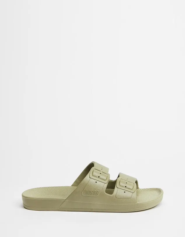 Freedom Moses Khaki Slides