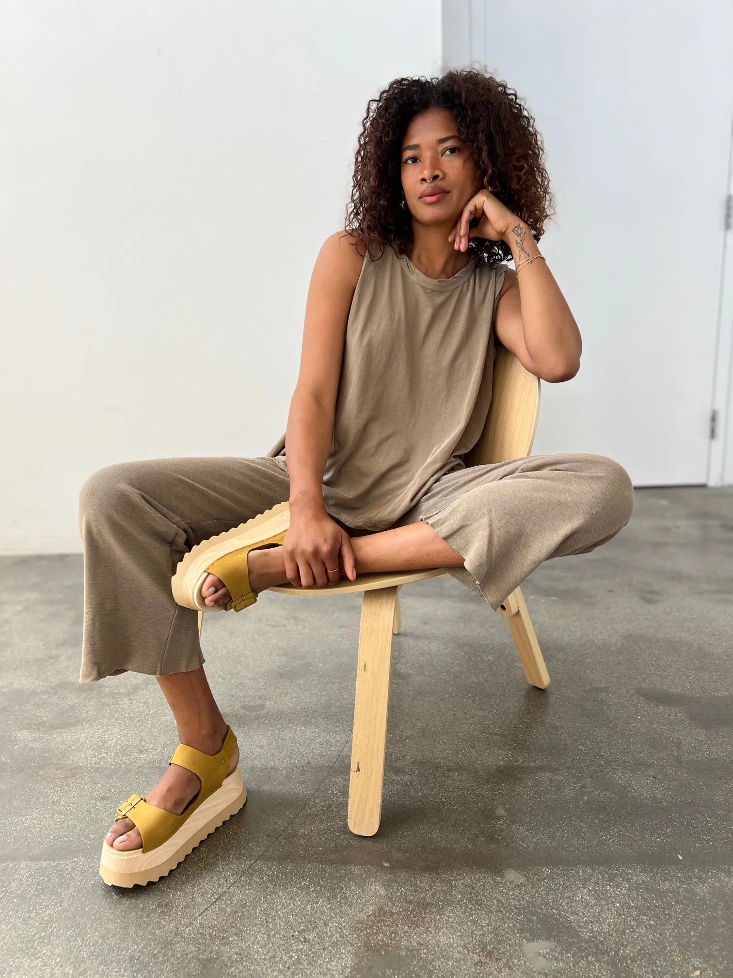 Gigi Sandal in Fennel