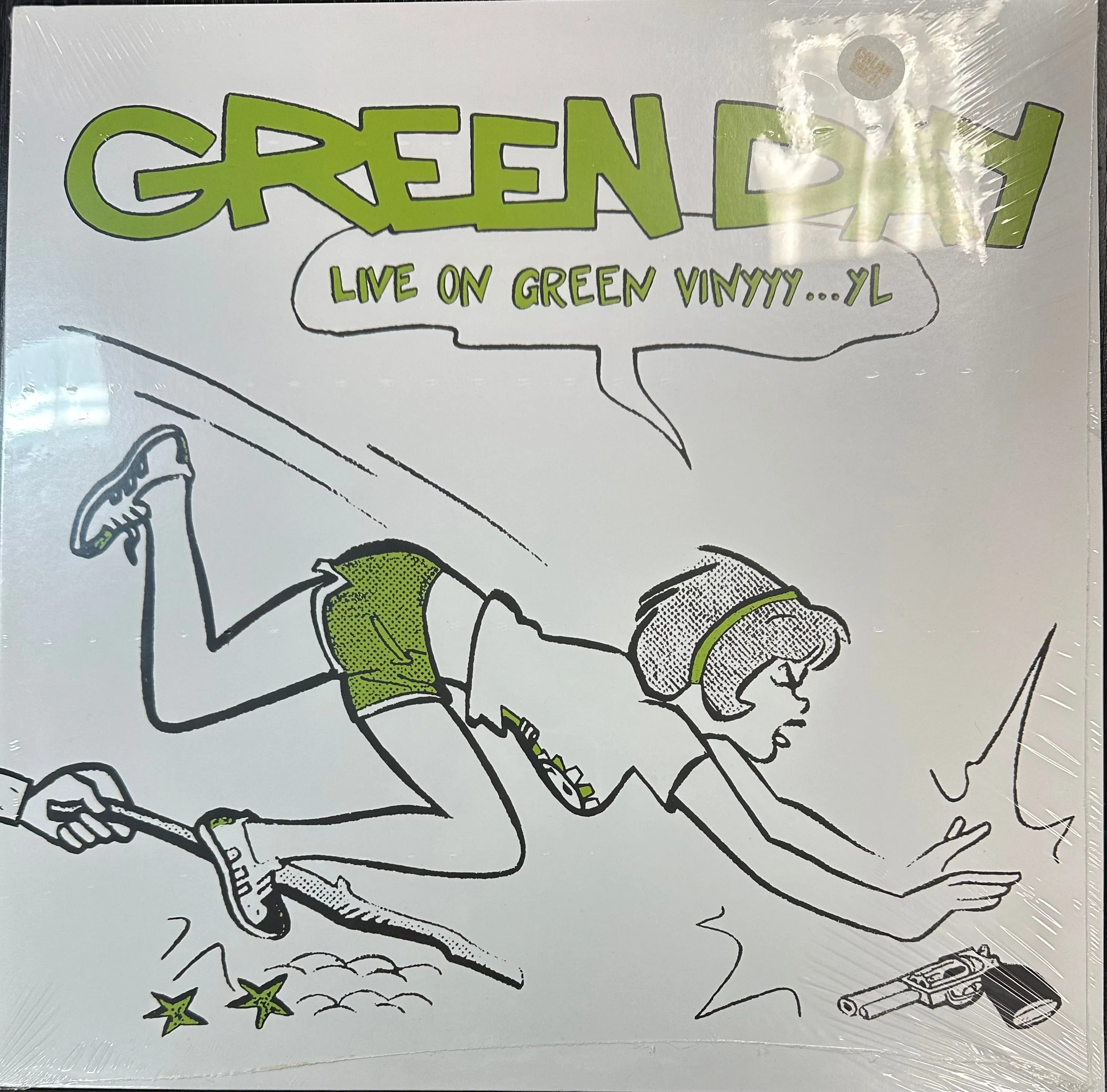 Green Day - Live On Green Vinyyy...yl Color Vinyl LP Record **UNOFFICIAL RELEASE**