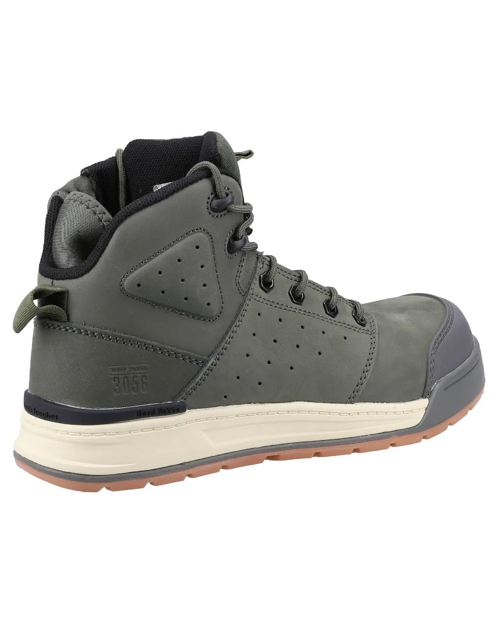 Hard Yakka Mens 3056 Lace Zip Safety Boots