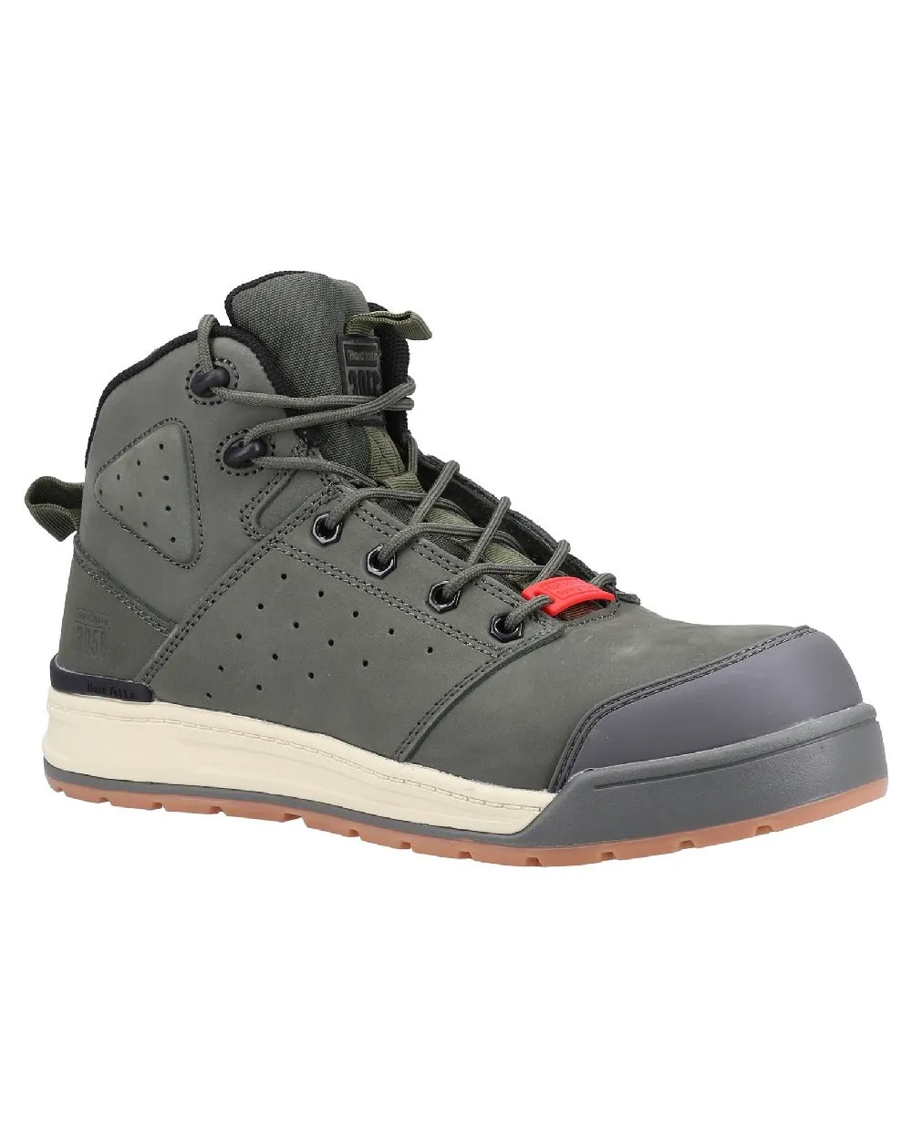 Hard Yakka Mens 3056 Lace Zip Safety Boots