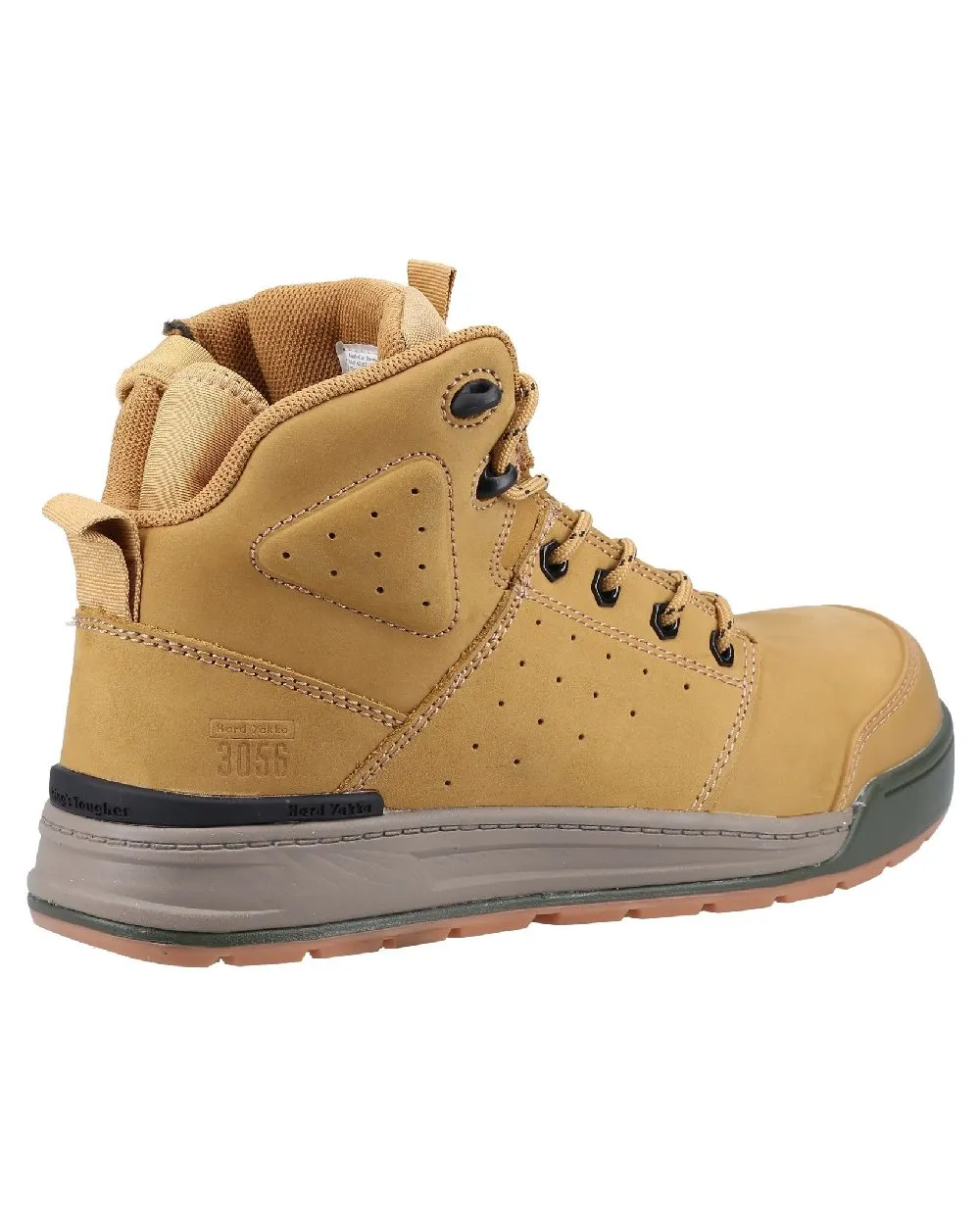 Hard Yakka Mens 3056 Lace Zip Safety Boots