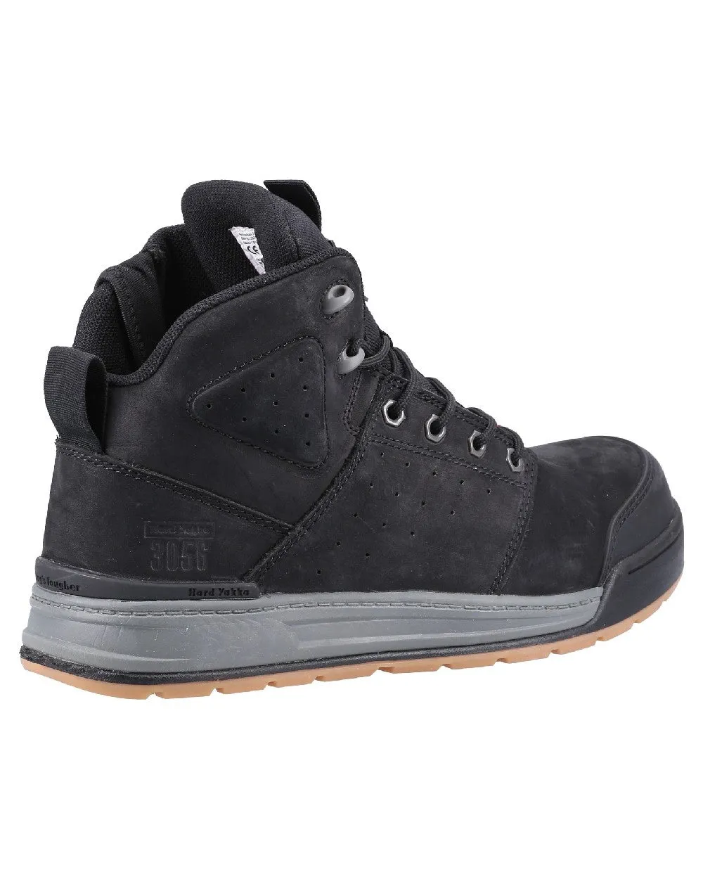 Hard Yakka Mens 3056 Lace Zip Safety Boots