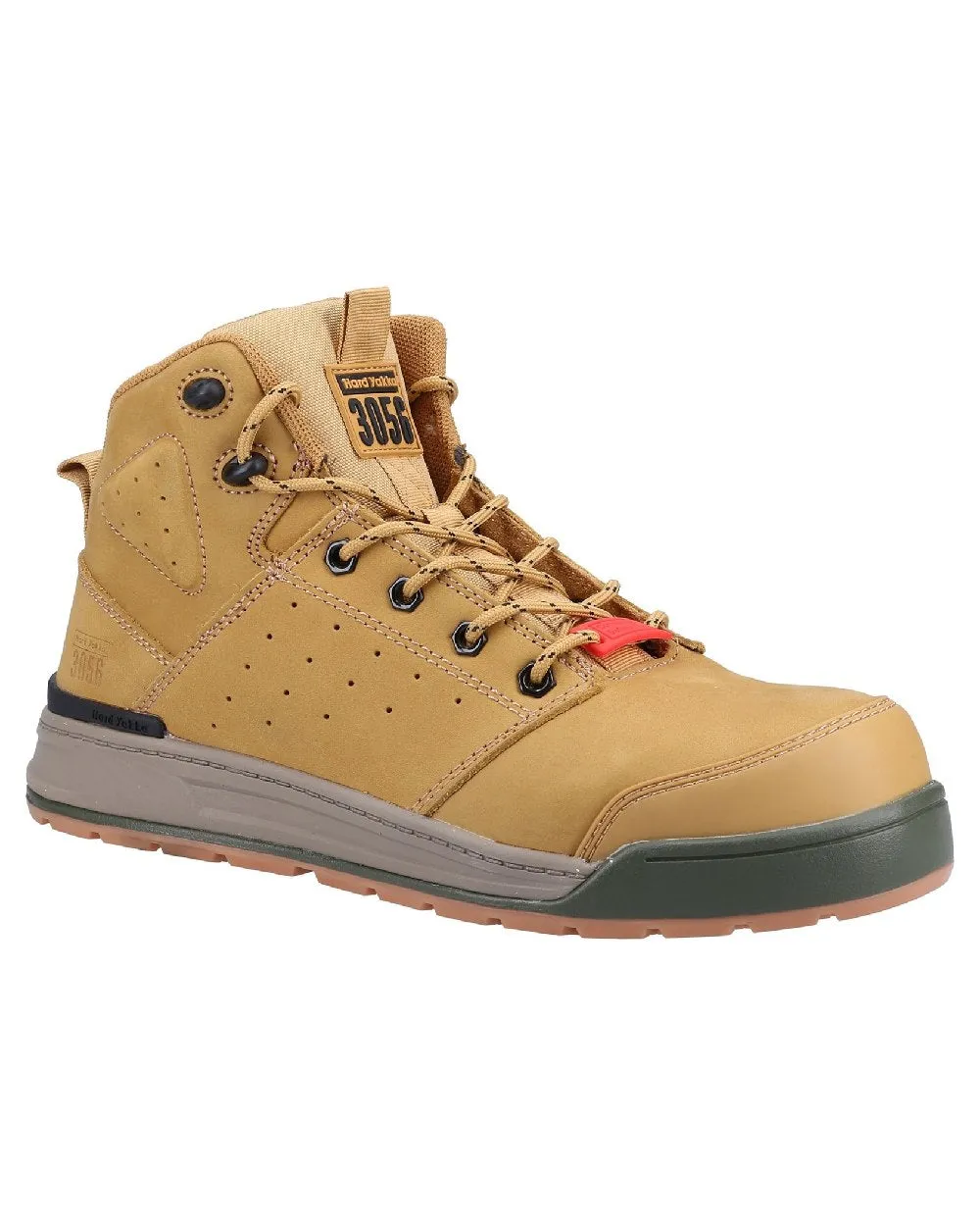 Hard Yakka Mens 3056 Lace Zip Safety Boots