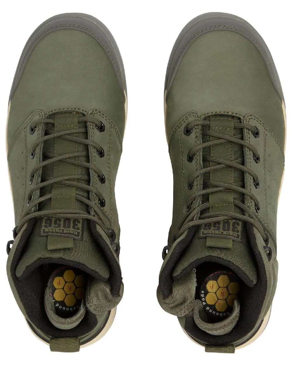 Hard Yakka Mens 3056 Lace Zip Safety Boots