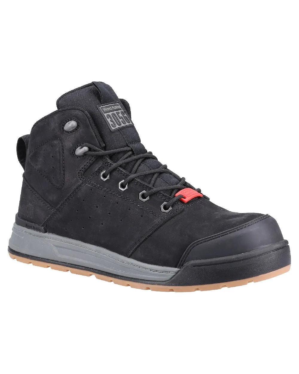 Hard Yakka Mens 3056 Lace Zip Safety Boots