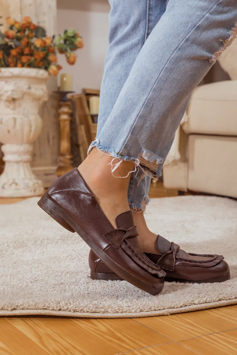 Henry Leather Loafer - Brown