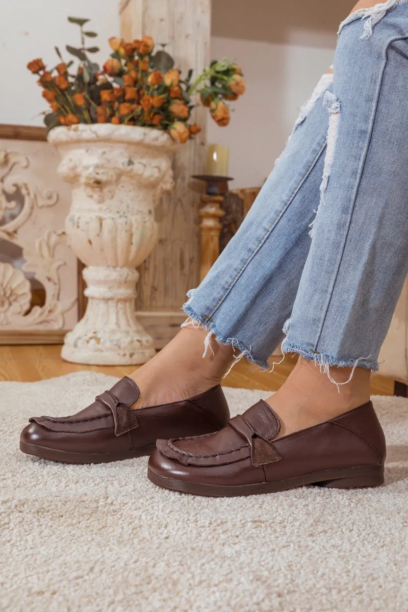 Henry Leather Loafer - Brown