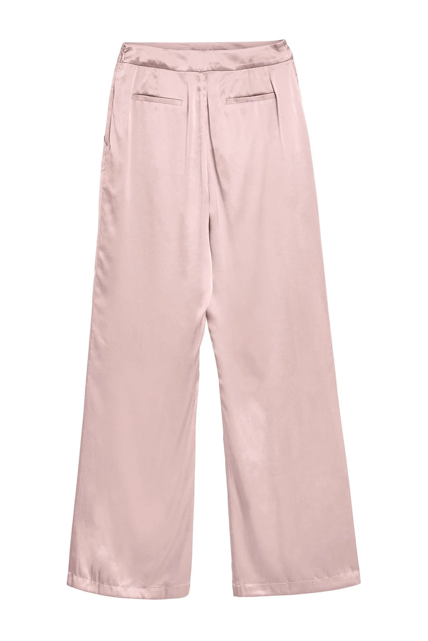 High-Waisted Silk Pant (Short, Regular & Long) - Last Chance Archive