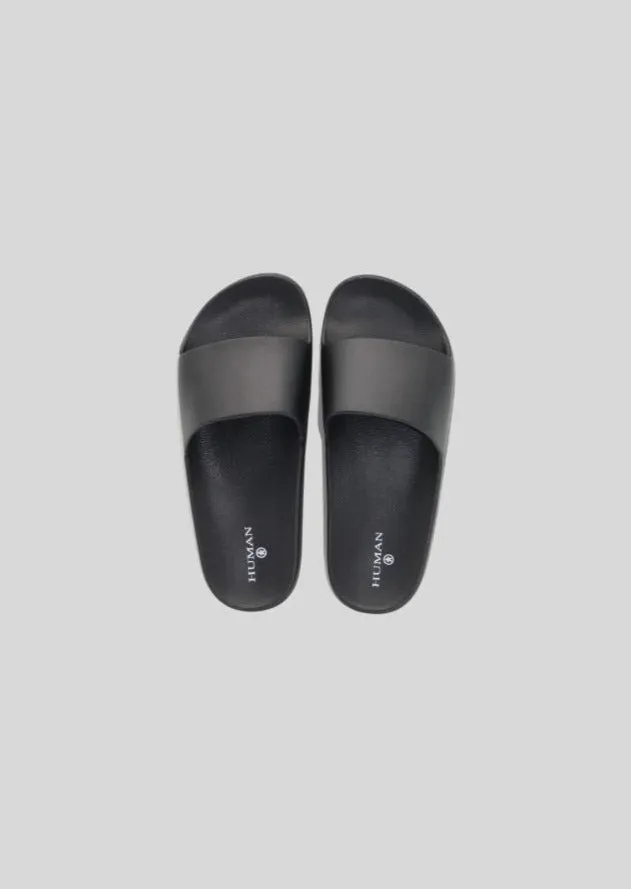 Human CHERRY Pool Slide - Black