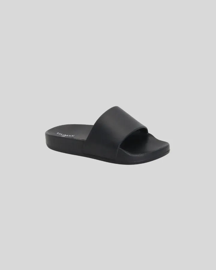 Human CHERRY Pool Slide - Black