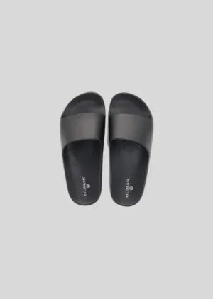 Human CHERRY Pool Slide - Black