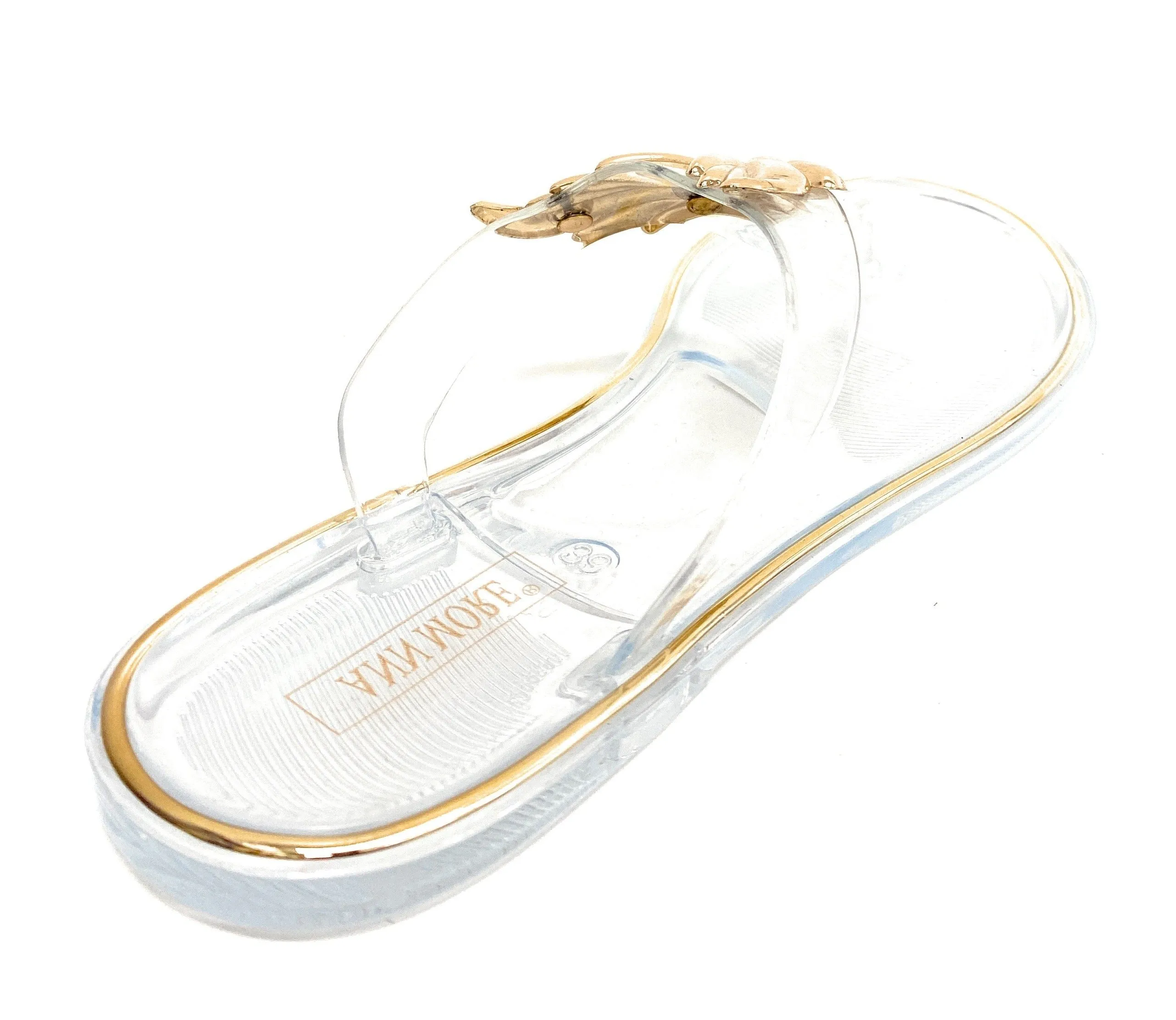 JELLY FLAT WOMEN FLIP FLOP SANDALS Ann More San Diego