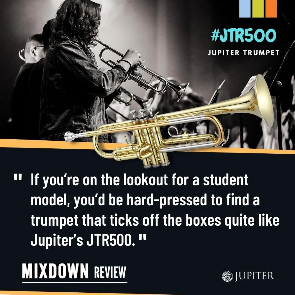 Jupiter JTR500 Trumpet 500 Series (New 408)