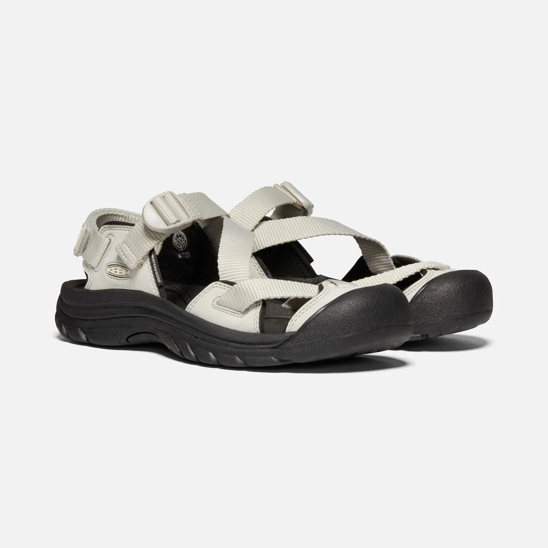 KEEN WOMEN'S ZERRAPORT II - SILVER BIRCH/BLACK