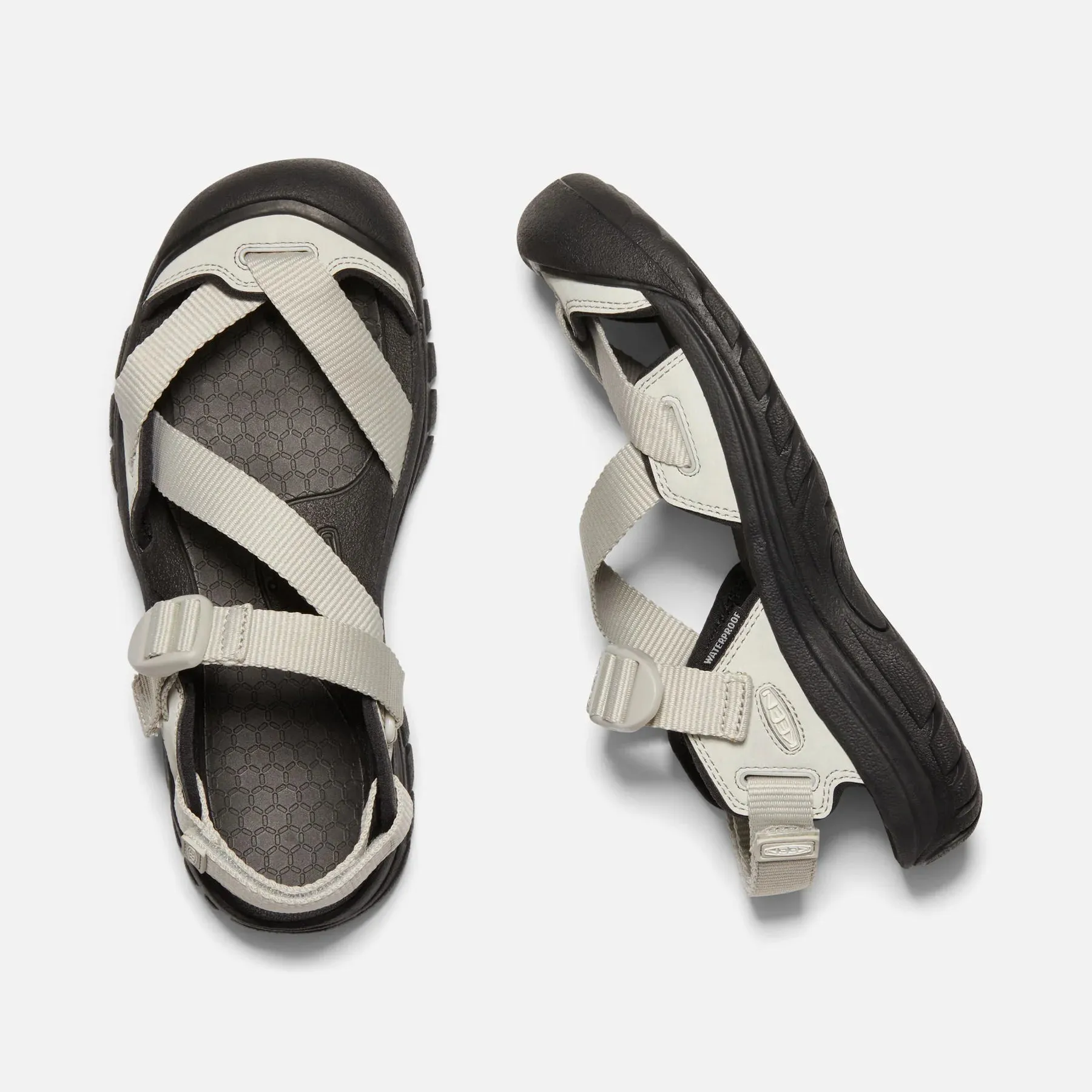 KEEN WOMEN'S ZERRAPORT II - SILVER BIRCH/BLACK