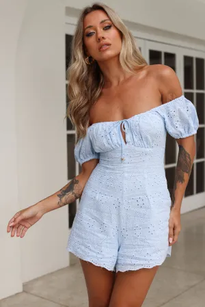 Limitless Potential Romper Blue
