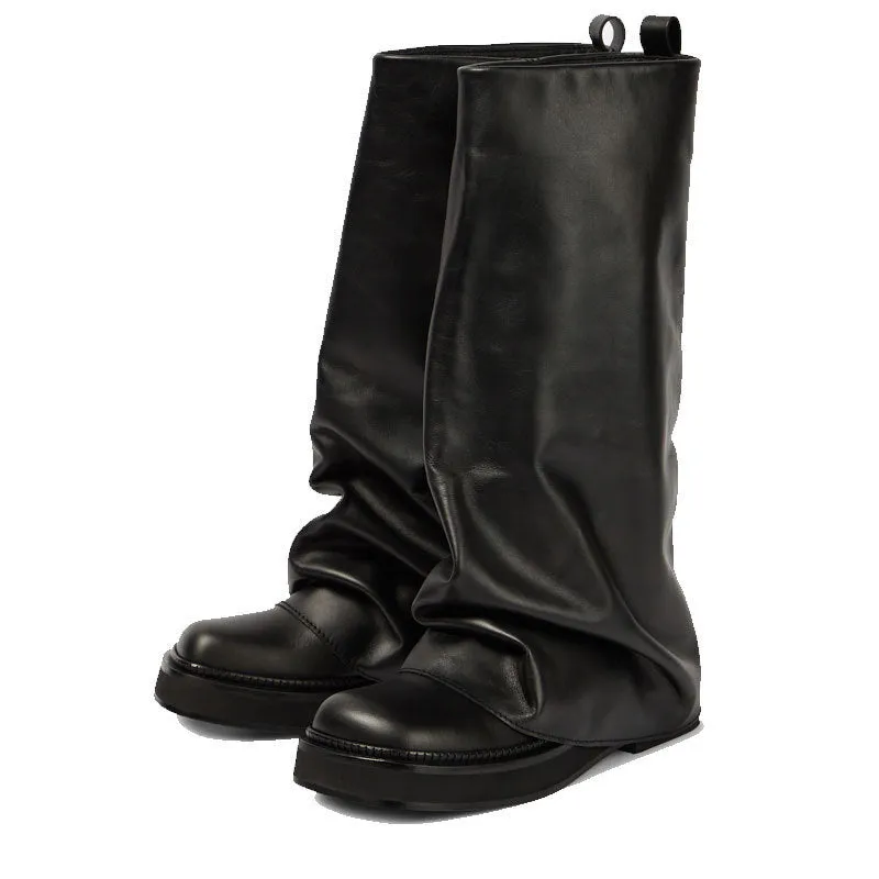 Locking Round Headed Long Tube Boots